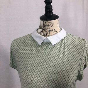VintAge top peter pan collar